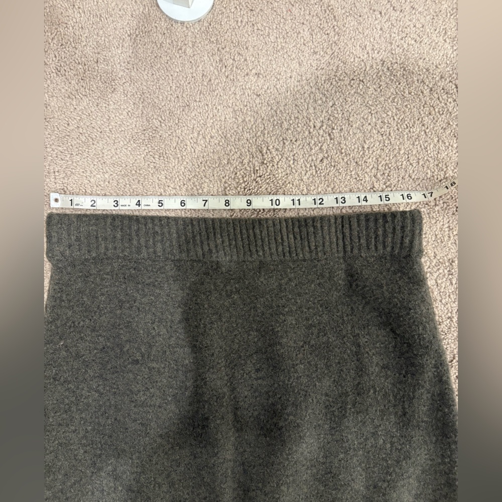 H&M Rhinestone-Button Cardigan & Skirt Set - Picture 10 of 12
